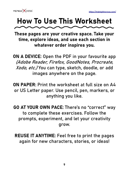 Character Growth Planner Preview 9